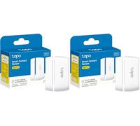 Tapo T110 Smart Door Alarm, Window Door Alarm Sensor with Real-Time Monitoring, Instant Notifications, Smart Home Automation, Battery Included, Hub Required, Works with Tapo Devices Alexa Google Home