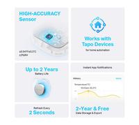 TP-Link Tapo Smart Temperature & Humidity Monitor