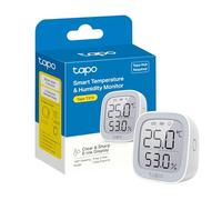 Tapo T315 Smart Room Thermometer & Hygrometer, Indoor Temperature Monitor & Humidity Sensor, 2.7″ E-Ink Display, Hub Required, Real-Time App Notifications, Free 2-Year Data Storage