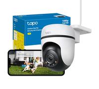 Tapo TC40 Pan/Tilt Outdoor Security Camera, 1080p Full HD, 360° Smart Person Detection Motion Tracking, Night Vision, WiFi Camera No Monthly Fee, Two-Way Talk, IP65, Works with Alexa & Google