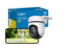 Tapo TC41 2K Pan/Tilt Outdoor Security Camera, WiFi Camera, 360° Smart Person Detection Motion Tracking, Full-Colour Night Vision, No Monthly Fee, Two-Way Talk, IP65, Works with Alexa & Google