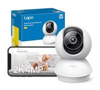 Tapo TC72 2K 4MP Pan/Tilt Indoor Security Camera Pet Camera Home Security | CCTV Camera, Dog Cat Camera, Baby Camera, 360° View, Smart AI Detection, Night Vision, Two-Way Audio, Alexa, No Monthly Fee