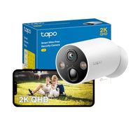 Tapo TC85 2K QHD Battery Security Camera Outdoor Wireless, 300-Day Battery Life, 150° Super-wide FOV, Colour Night Vision, Outdoor Camera No Monthly Fee, AI Detection, Two-way Talk