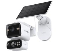 Tapo TC93D 2K Solar-Powered Dual-Lens Floodlight Pan/Tilt Security Camera Kit