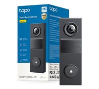 Tapo TD20 2K Battery Video Doorbell No Monthly fee,160° Doorbell Camera Wireless,Ring Doorbell Wireless,2 Way Audio,Doorbell Calls,AI Detection,180 days battery life,IP54,APP Control,Alexa/Google Home