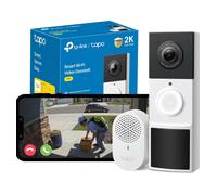 Tapo TD21 Battery Video Doorbell Wireless(2024 Release) 2K 3MP Ultra-Clear Door