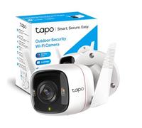 Tapo TP-Link 2K 4MP QHD Security Camera Outdoor Wired, IP66 Weatherproof, Motion/Person Detection, Works with Alexa & Google Home, Built-in Siren, Night Vision, Cloud/SD Card Storage C320WS