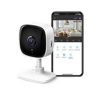 Tapo TP-Link 2K Indoor Security Camera for Baby Monitor, Dog Camera w/Motion Detection, 2-Way Audio Siren, Night Vision, Cloud & SD Card Storage(Up to 256 GB), Works w/Alexa & Google Home C110