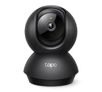 Tapo TP-Link 2K Pan/Tilt Indoor Security Camera for Baby Monitor, Pet Camera, Motion Detection & Tracking, 2-Way Audio, Cloud & SD Card Storage, Works w/Alexa & Google Home, Black, C211