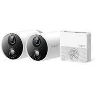 Tapo TP-Link C400S2 Outdoor Wi-Fi Camera Battery, 1080p Full High Definition, Wireless Security System with 2 Cameras, IP65 Waterproof, 2 Way Audio, Contains H200 Hub