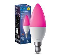 Tapo WiFi Connected Bulb, E14 LED Bulb, Multi-Colour, 2500K-6500K, Dimmable 40W 470Lm, Works with Alexa, Voice Control, Energy Saving, L430C.