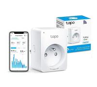 Tapo WiFi Connected Socket, Consumption Tracking, 16A Type E, Compatible with Alexa and Google Home, Control Fan, Air Conditioner, Energy Saving, Voice Control, Tapo P110(FR)