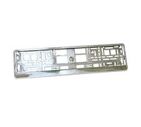 TAPORT 1x Car Registration License Number Plate Surround Holder Frame ALL STYLES (SUPER CHROME)