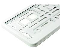 TAPORT® 1X PINK PRINCESS TXT WHITE CAR REGISTRATION HOLDER FOR ANY CAR, VAN, TRUCK, TRAILER