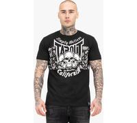 Tapout Men's Adelantos T-Shirt, Black/White, XL