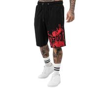 Tapout Men's 940021 Shorts, Black/red, XL