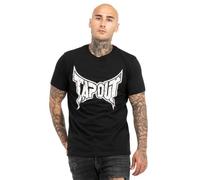 Tapout Men's Amboyn T-Shirt, Black/White, L