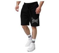 Tapout Men's Lifestyle Basic Shorts, Black/White, XL