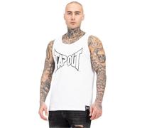 Tapout Men's Tipton Singlet T-Shirt, White/Black, XXL