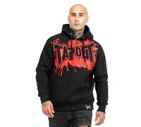 Tapout Men's Pacomila Hoodie, Black/red, XXL