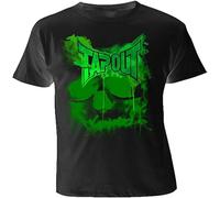 Tapout Skull Drip Adult T Shirt M Black