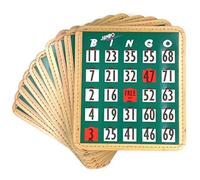 Tapp Collections Jumbo Bingo Shutter Cards 10-pk - Green