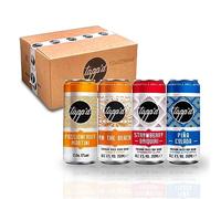 Tapp'd Premium Mixed Can Case - Ready To Drink Cocktails Mixed Selection Box 6% ABV - Carbonated Canned Drinks Made with Real Fruit and Vodka (12 x 250ml Pack)