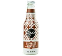 Tapp'd Ready to Drink Espresso Martini Cocktails 10% ABV - Made with Arabica Coffee and Vanilla - Handcrafted Premixed RTD Bottles - Vegan and Gluten-Free (6x175ml)