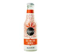 Tapp'd Ready to Drink On The Beach Cocktails 10% ABV - With Real Orange, Peach and Pineapple Juice - Handcrafted Premixed RTD Bottles - Vegan and Gluten-Free (12x175ml)