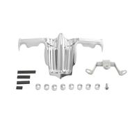 Tappet Block Accent Cover Compatible With Touring Twin Cam Models 1999 To 2017 Motorcycle Engine Parts(Chrome)
