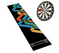 Tappeto Da Freccette,Velluto Antiscivolo Portatile | Precisione Di Lancio Da Freccette - Per Sala Giochi, Seminterrato, Garage, Ufficio, Sala Pausa