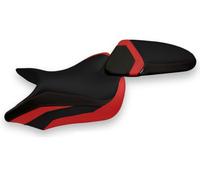 Tappezzeria Italia Seat cover compatible - Triumph Speed Triple 2016-2021 - mod Maglie 1 Comfort System 4RD (red) NO LOGO