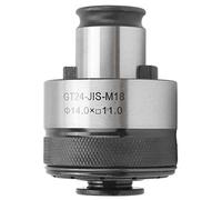 Tapping Collet Chuck High Precision Durable Overload Protection Fast Change Milling Machine Accessory for CNC Lathes Engraving Machines Material High Speed Steel Size M18