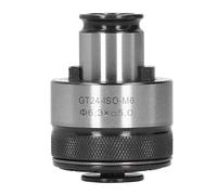 Tapping Collet Quick - Change Chuck Holder for CNC Milling, Torsion Type Tapping Tool with High Clamping Strength and Accuracy, Compatible with GT24 - ISO - M6 for Drilling and Tap