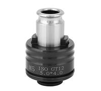 Tapping Collet Shank, Torsion Type, Good Clamping Strength, M3 / M4 / M5 - High Accuracy, Long Service Life, Ideal for Drilling and Milling Machines (M5)