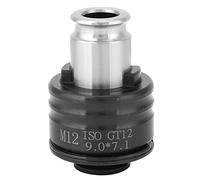 Tapping Collet Torsion Type for Milling Machine, High Clamping Strength Tapping Chuck with M6 M8 M10 M12 Options, Tap Socket Shank Compatible with Drilling and Boring (M12)