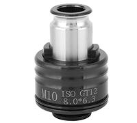 Tapping Collet Torsion Type, M6 M8 M10 M12 Tapping Chuck, Good Clamping Strength for Milling Machine, Tap Socket with and Long Service Life, Compatible with Drilling (M10)