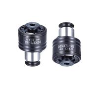 Tapping Collets Chucks ISO DIN JIS Quick Change Tapping Collet GT12 M2 M4 M5 M6 M8 M10 M12 M14 M16 Pneumatic Machine Overload Protection CNC Tools(GT12-M5-M6(6-4.9) DIN)