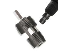 Tapping Drill Wire Opener - Alloy Pipe Threading Tool Attachment | Hex Electric Drill Tap for Water Inner Hole Repair | Universal Plumbing Tool | for PPR/PPE Pipe use