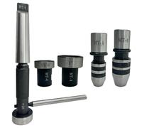 tapping, reaming and threading die holder set for lathe tailstock (MT4)