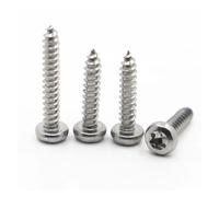 Tapping Screw，10/20pcs 304 Stainless Steel Round Pan Head Six Lobe Self Screw M2.9 M3.5 M4.2 .8(6mm,. 20pcs)(13mm,M4.2 10pcs)