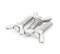 Tapping Screws, M8x25mm Stainless Steel Wing Shape Screws Bolt 4pcs Tap Bolts