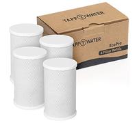 Tappwater EcoPro Tap Water Filter Replacement Cartridges, Compatible with EcoPro Tap Water Purifier, 4-Pack for 12 Months Filtration