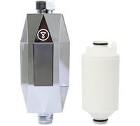 TAPPWATER ShowerPro Diamond Shower Filter - Starter Pack, Silver