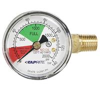 Taprite Regulator Guage, 0-2000 PSI, Left Hand Thread
