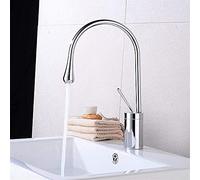 Taps,Faucets,Plating Bathroom Faucet Northern Europe Simplicity Wash Basin Hot and Cold WaterTap Creativity Kitchen Faucet Basin Above Counter Basin Taps/38Cm