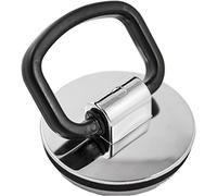 Taps2Traps® 38mm Bathroom Basin Plug With Large Easy Grip Handle - Polished Chrome Effect Plastic With Rubber Seal