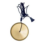 Taps2Traps™ Brushed Brass Bathroom Light Pull Switch with Black Cord & Toggle 2 Way 6A