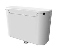 Taps2Traps Dudley Miniflo Dualflush Bottom Inlet Compact Concealed Toilet Cistern with Top Access