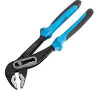 Taps2Traps Fixtec 10" Heavy Duty Adjustable Water Pump Pliers Multi Functional Blue Comfort Grips